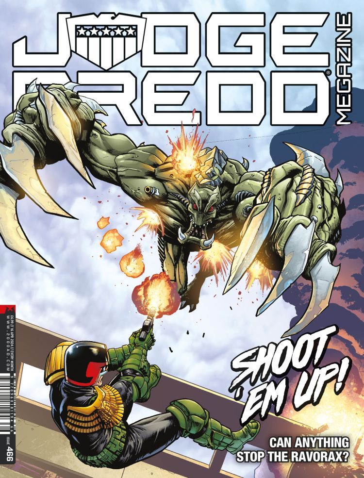 JUDGE DREDD MEGAZINE #466 - Comic