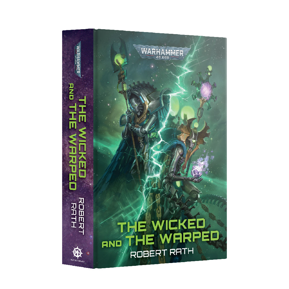 The Wicked and the Warped Hardback Book Render