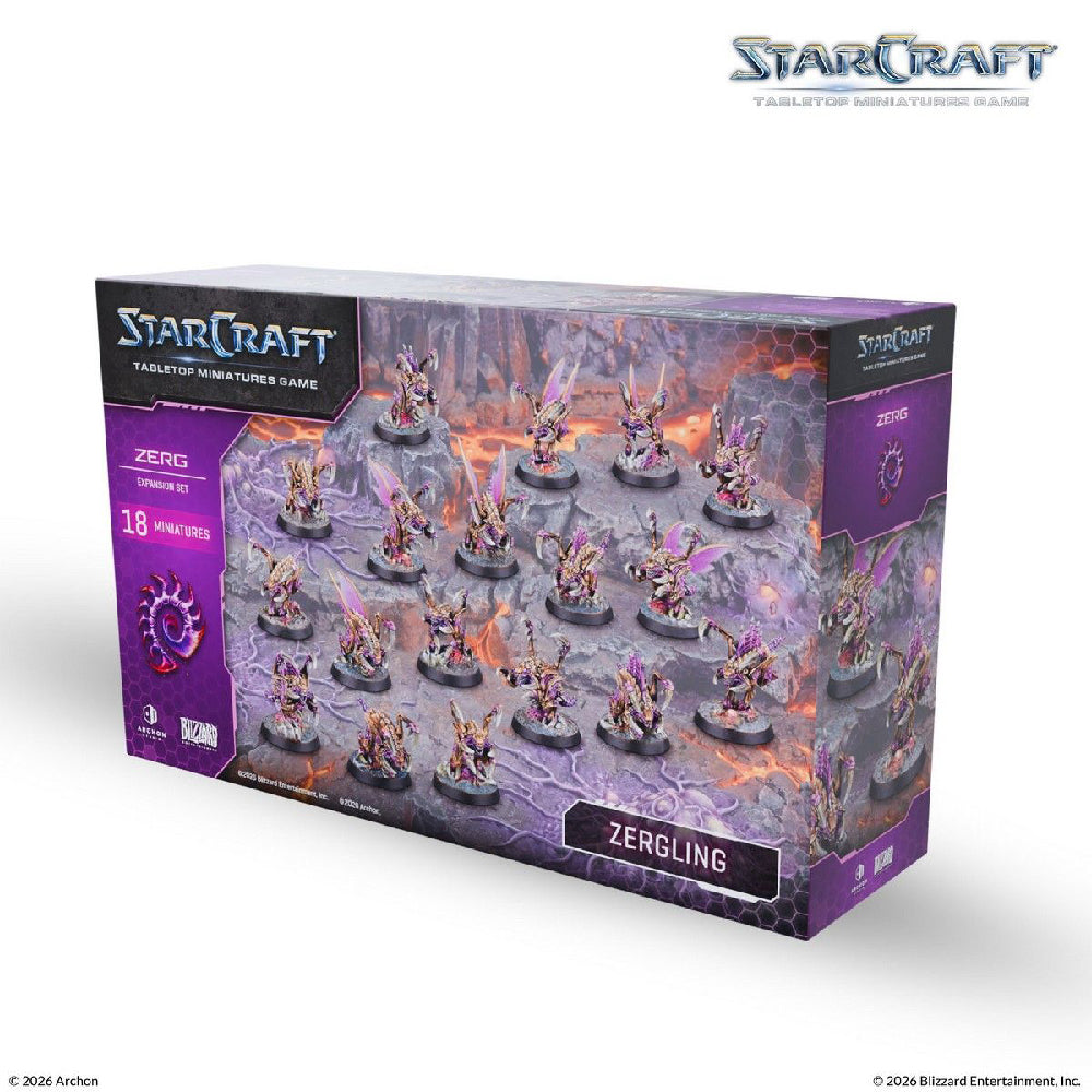 Starcraft Zerg Zergling Expansion Set Sealed Box