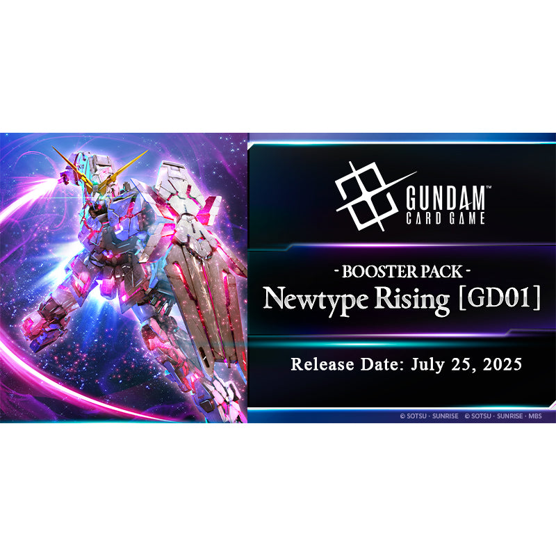 Newtype Rising Gundam Card Game Booster Pack Mighty Lancer Games Newtype Rising Gundam Card Game Booster Pack Mighty Lancer Games