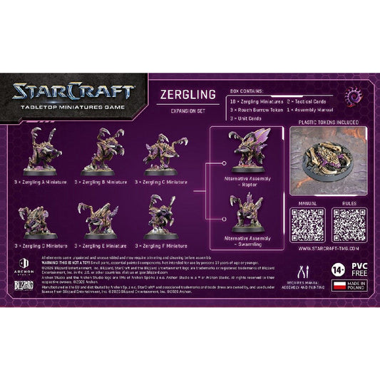 Starcraft Zerg Zergling Expansio...