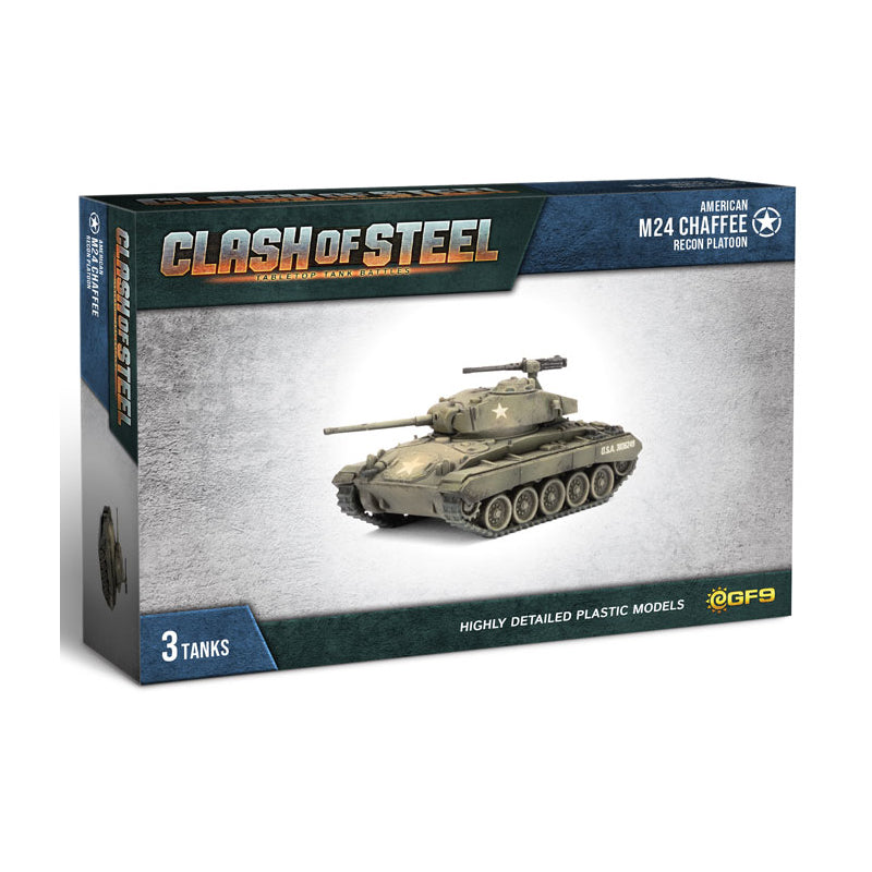 US M24 Chafee Recon Platoon Clash Of Steel