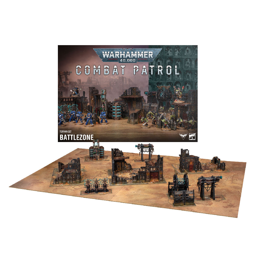 Combat Patrol Battlezone Terrain Set Full Contents With Painted Examples