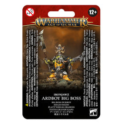 Orruk Warclans Ardboy Big Boss - Warhammer AoS