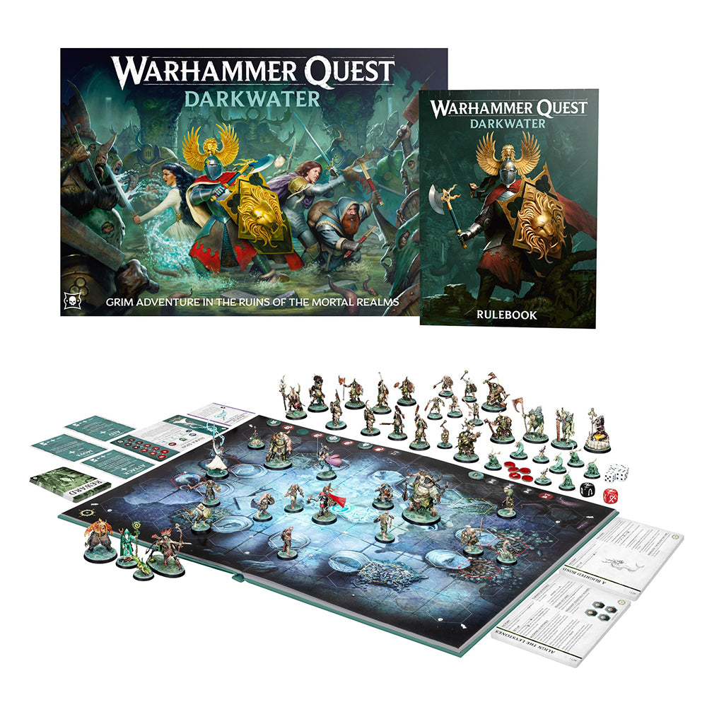 Warhammer Quest Darkwater Box Contents