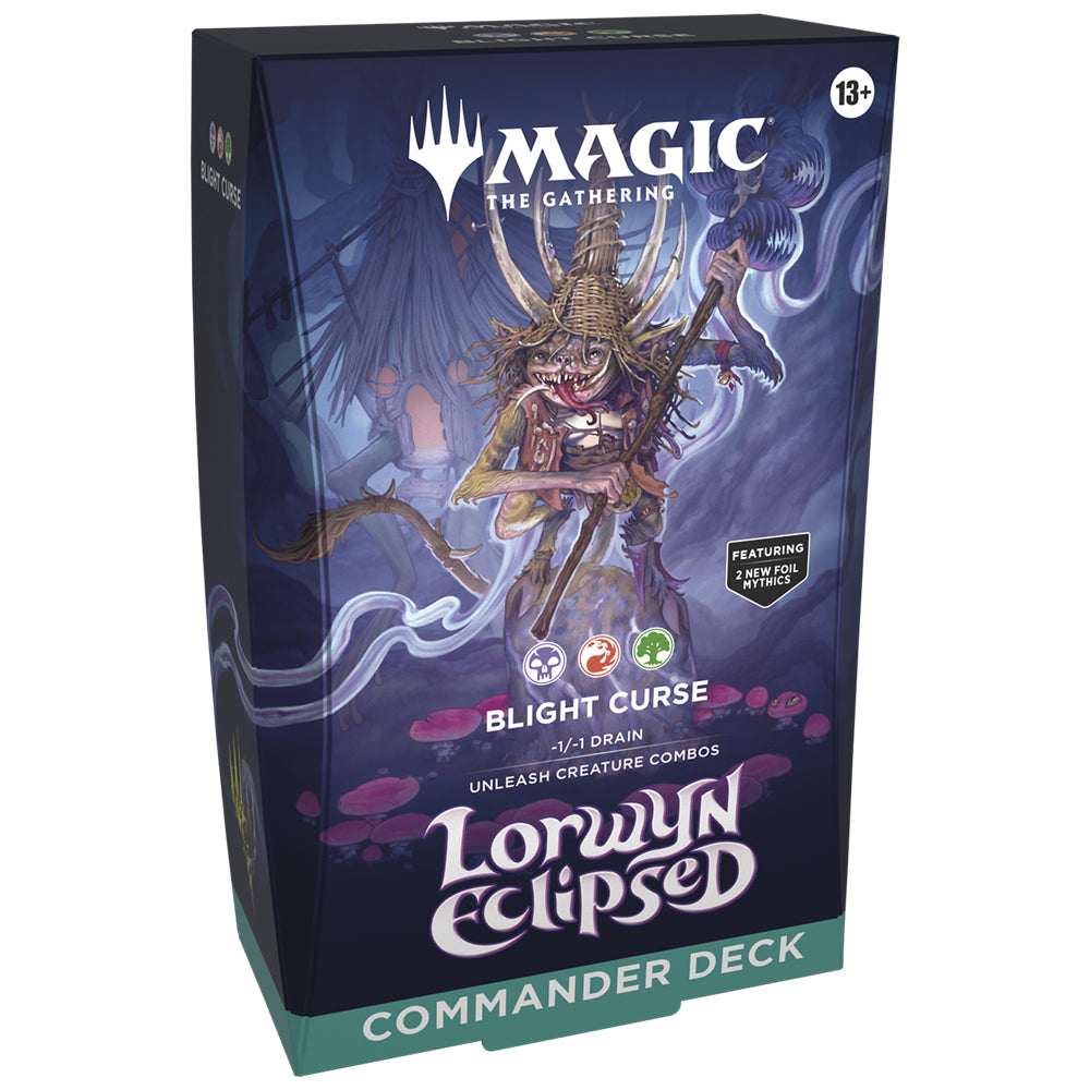 Blight Curse Lorwyn Eclipsed Commander Deck