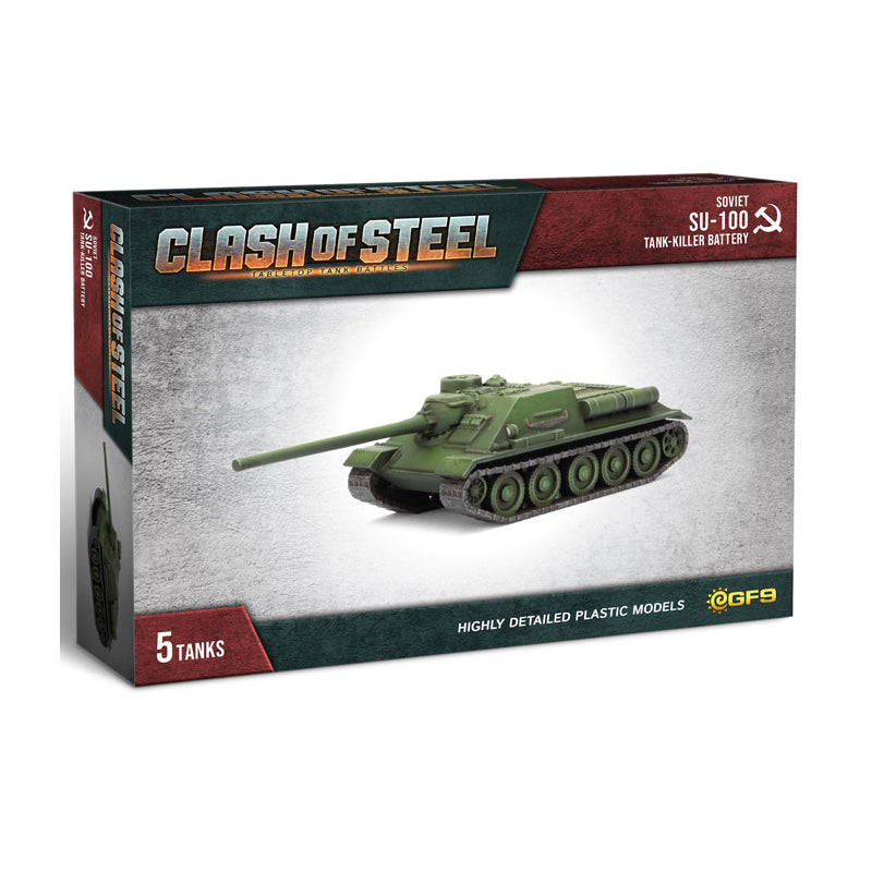 Soviet SU-100 Tank Killer Company Clash Of Steel