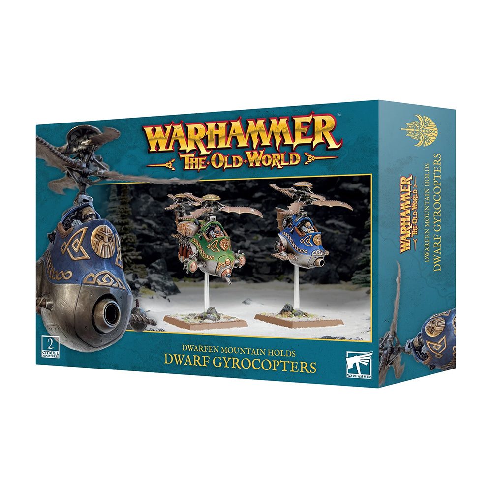 Dwarf Gyrocopters & Gyrobombers - Warhammer The Old World