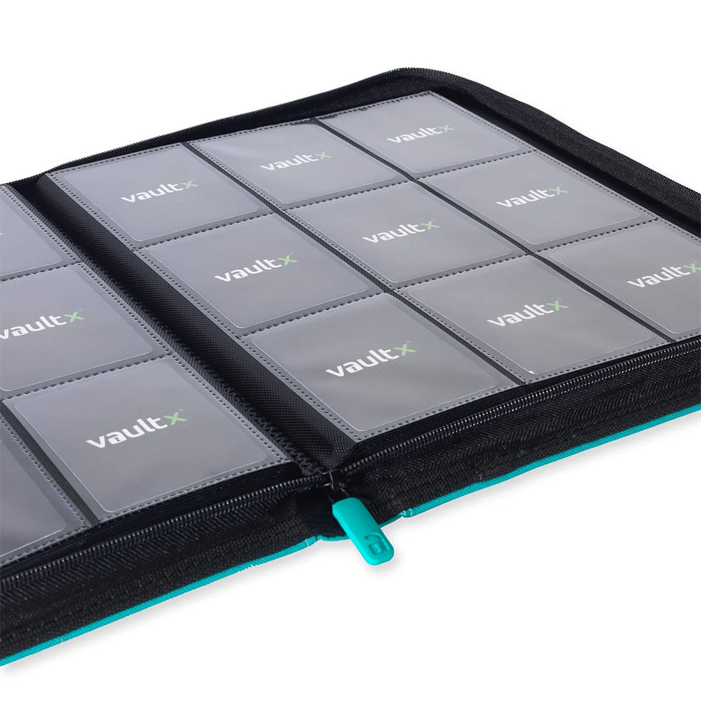 Ocean Blue Vaultx 9-Pocket Zip Binder