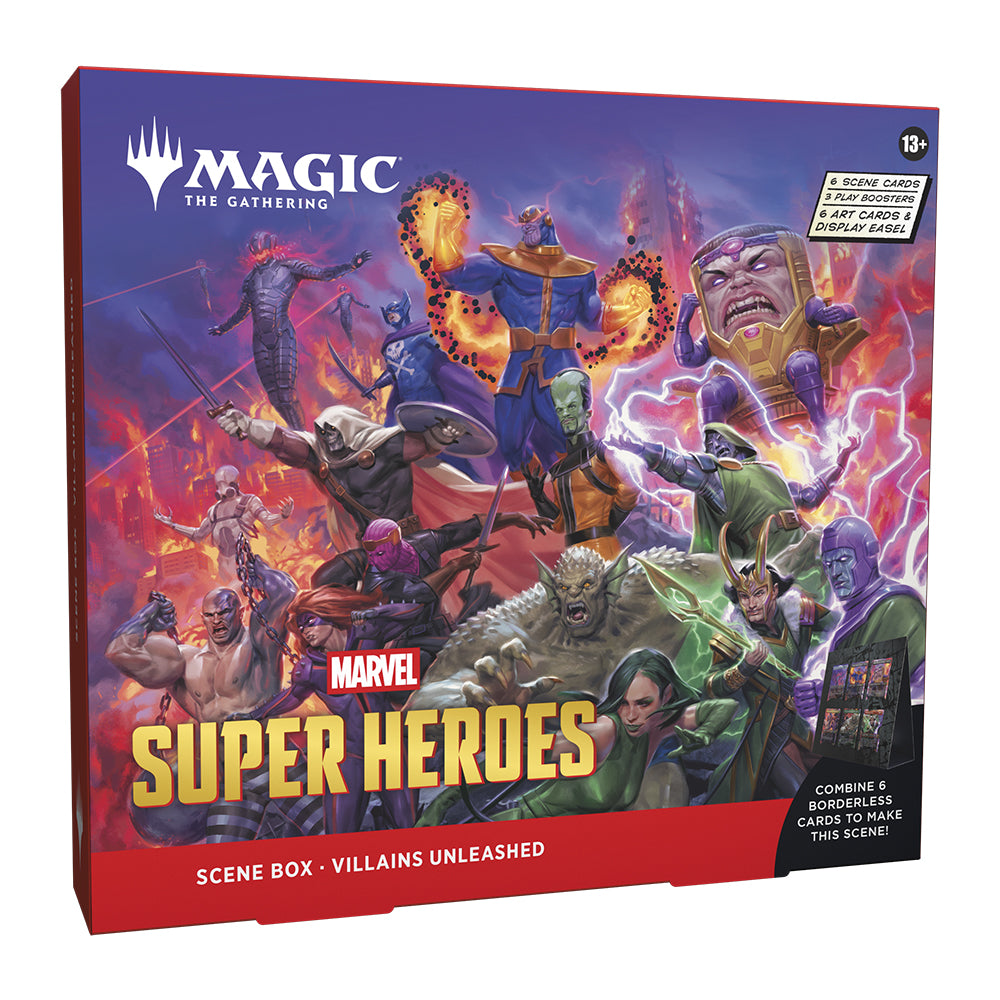 MTG Marvel Super Heroes Villains Unleashed Scene Box
