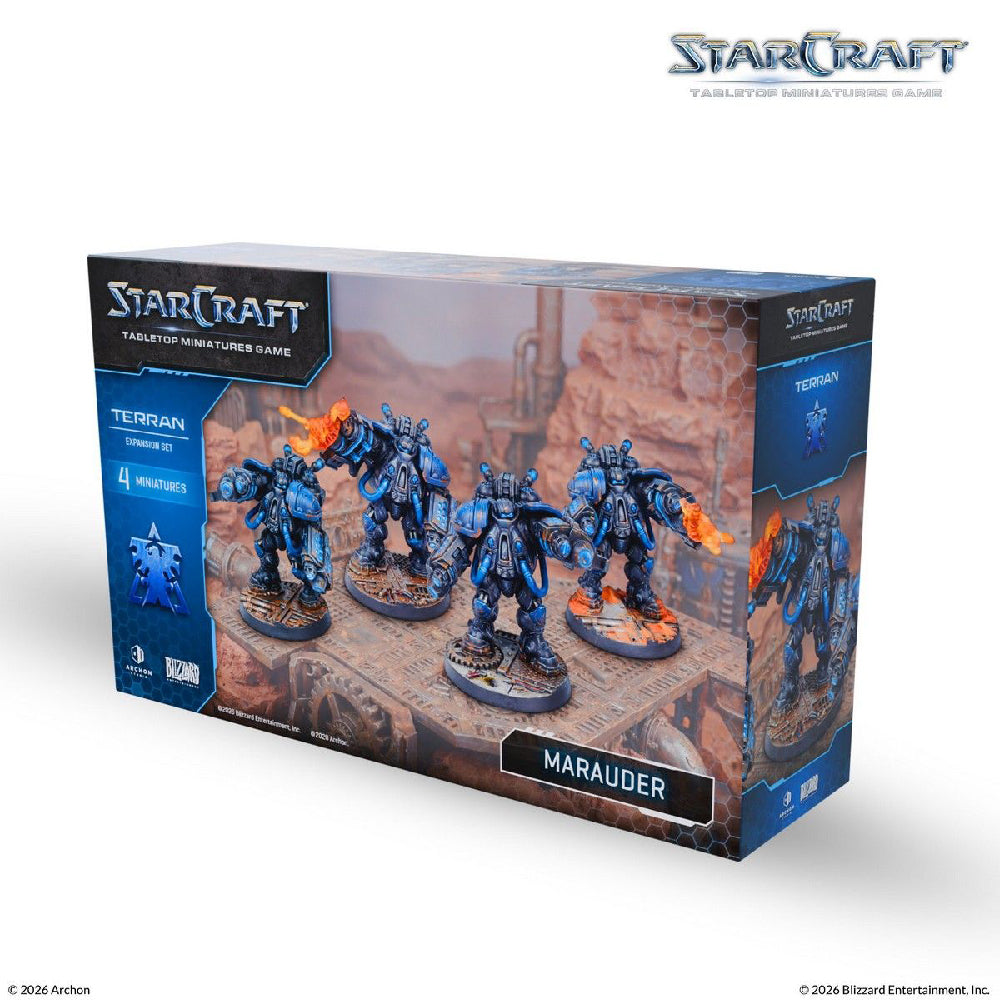 Starcraft Terran Marauder Expansion Set Sealed Box