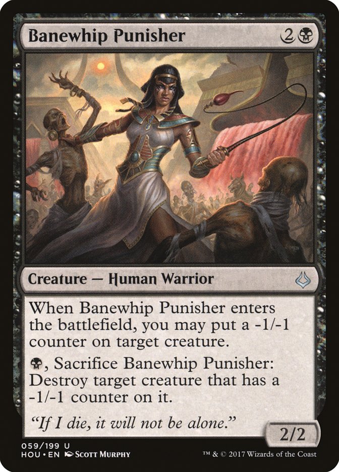 Hour of Devastation Banewhip Punisher #059 Card Front