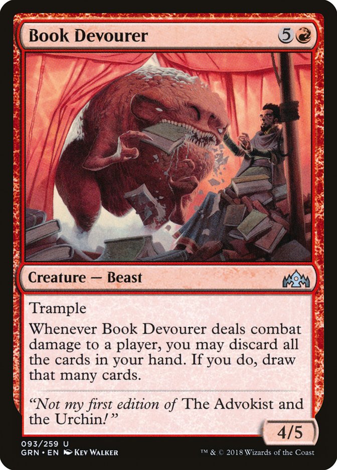 Book Devourer MTG Singles | Guilds of Ravnica #093 Mighty Lancer Games Book Devourer MTG Singles | Guilds of Ravnica #093 Mighty Lancer Games