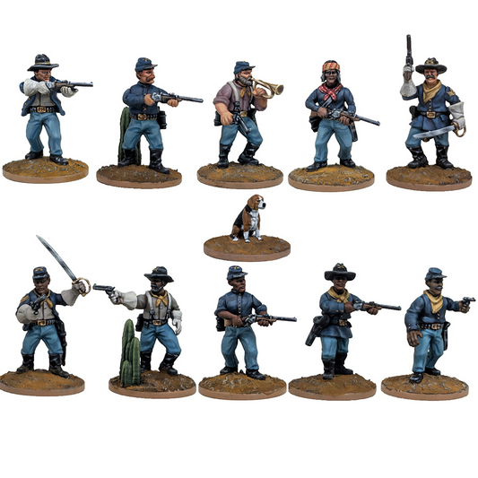 Dead Man’s Hand US Cavalry. Illu...