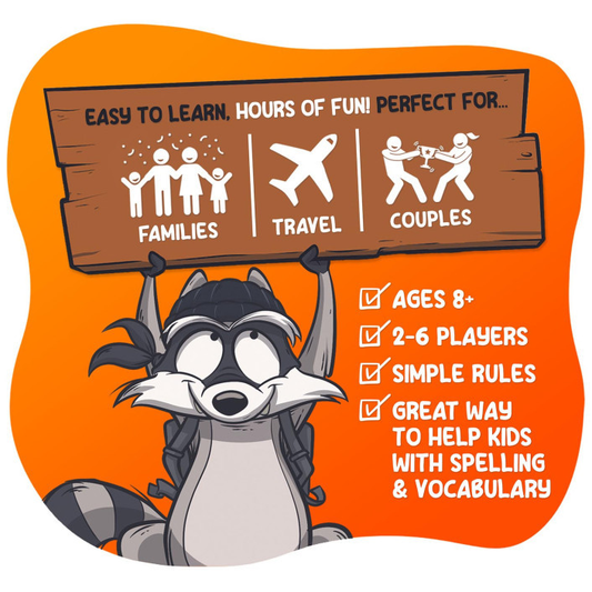 Shenanigrams word game box with ...