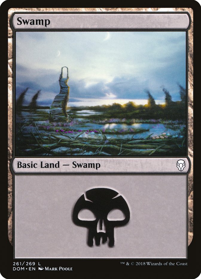 Swamp Dominaria #261