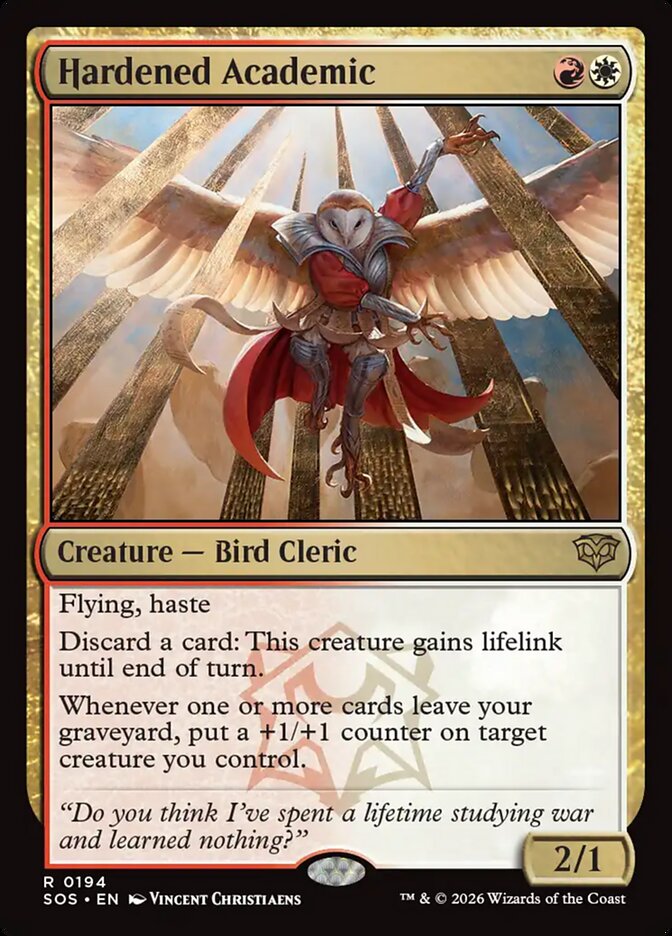 Hardened Academic Secrets of Strixhaven #194Card Front