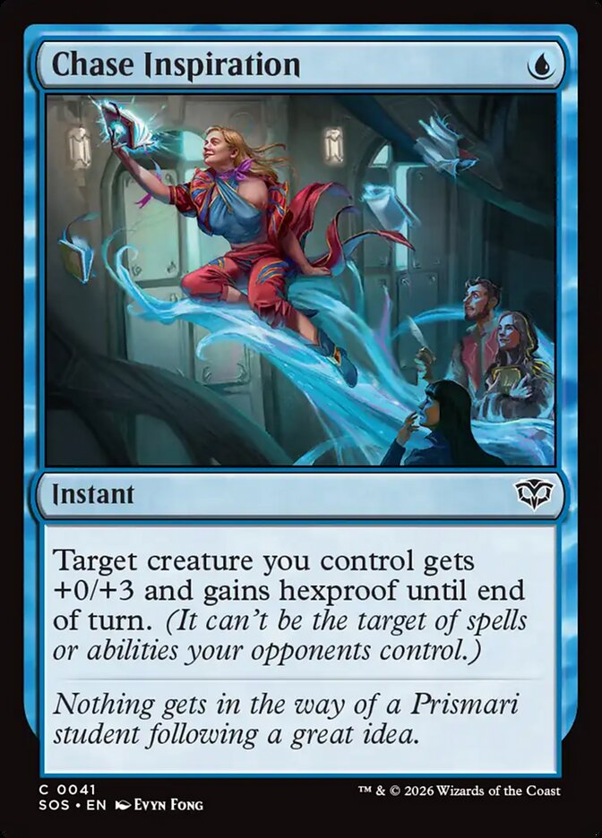 Chase Inspiration Secrets of Strixhaven #041Card Front