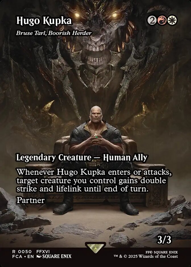 Bruse Tarl, Boorish Herder Final Fantasy Through The Ages #050 Card Front