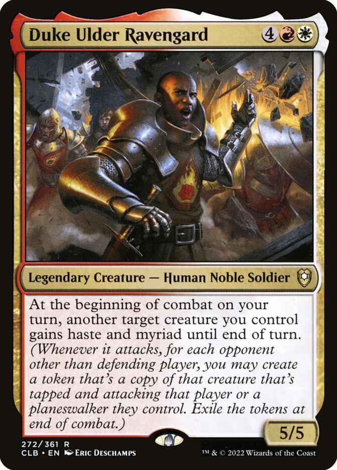 Duke Ulder Ravengard - Commander Legends #272 Card Front