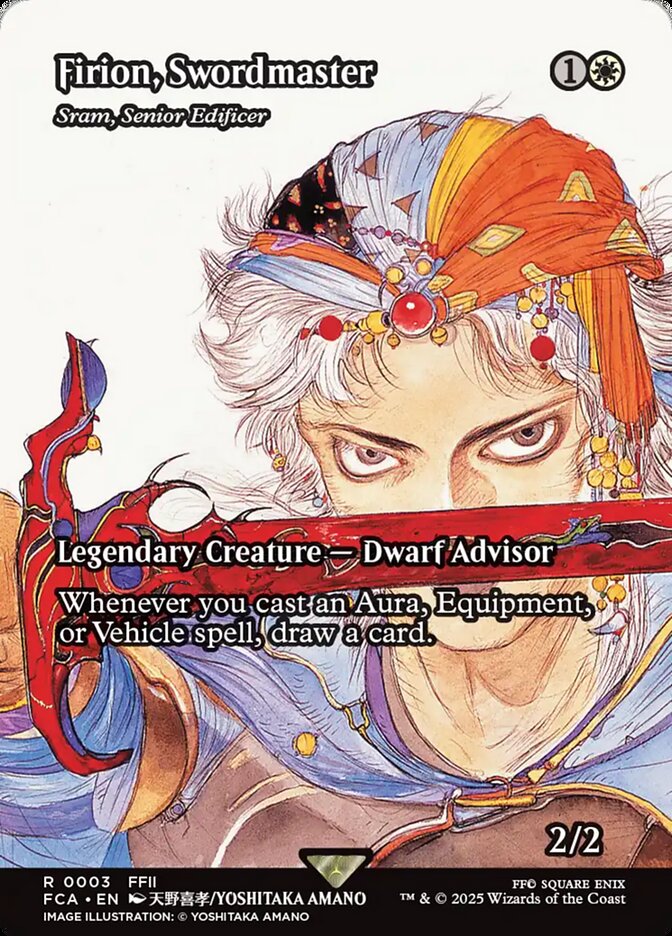 Sram, Senior Edificer Final Fantasy Through The Ages #003 Card Front