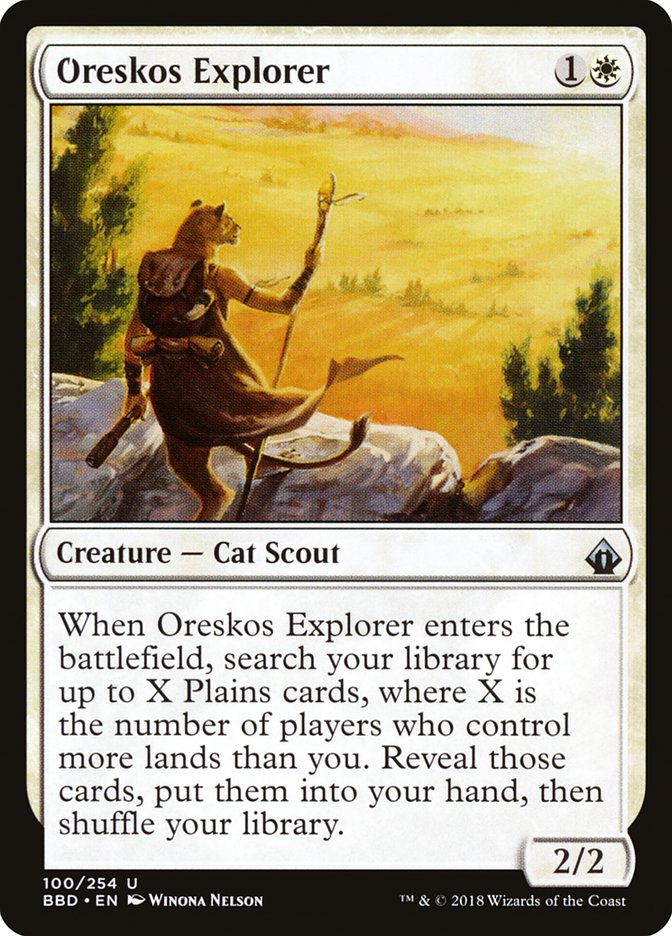 Oreskos Explorer Battlebond #100 | Magic! The Gathering Single
