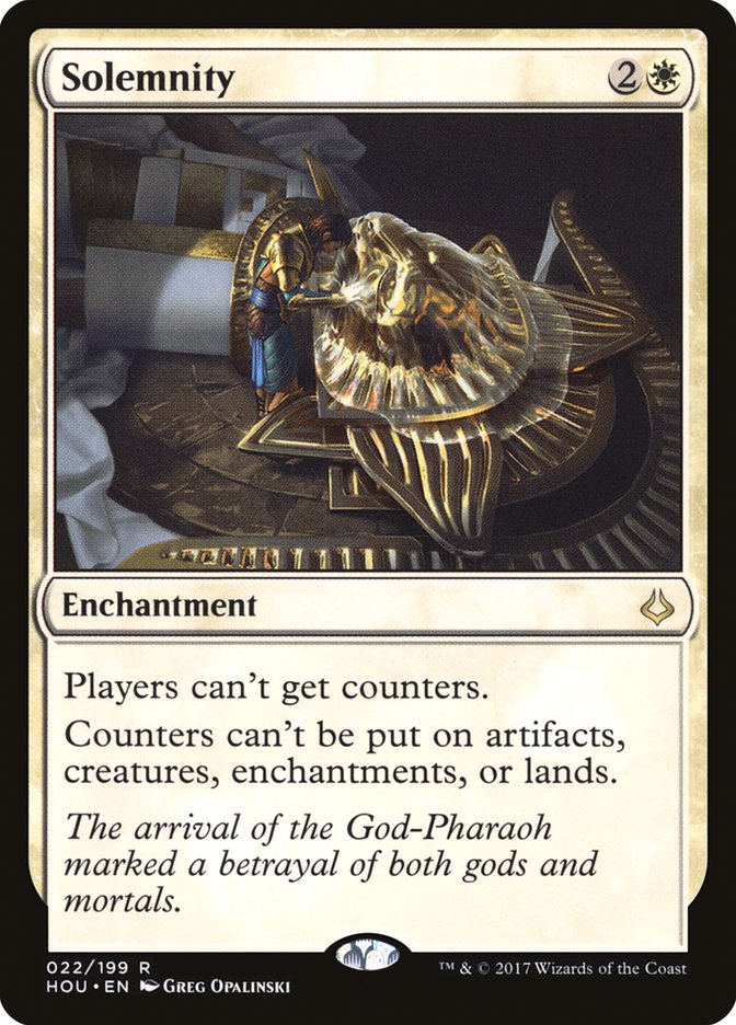 Hour of Devastation Solemnity #022 Card Front