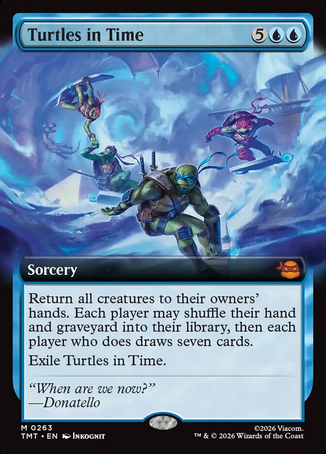 Turtles in Time Extended Art #263