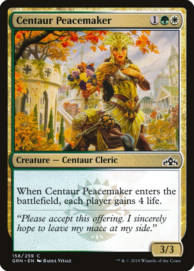 Centaur Peacemaker MTG Singles | Guilds of Ravnica #158