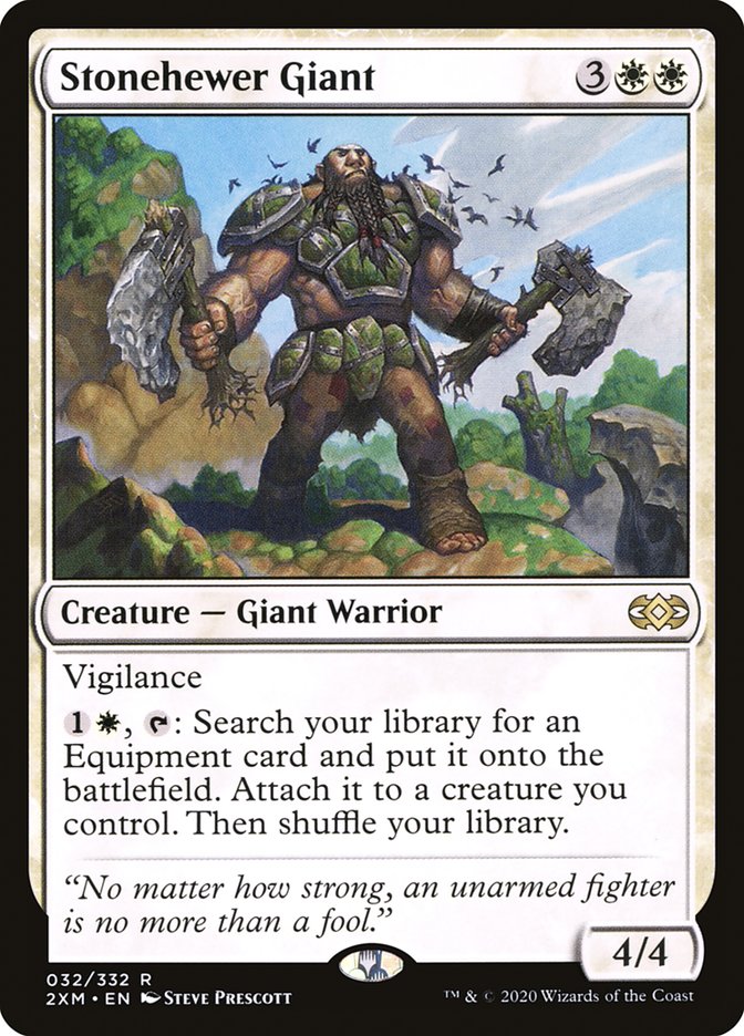 Stonehewer Giant Double Masters #032 Card Front