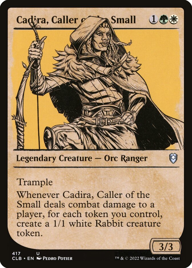 Cadira, Caller of the Small - Commander Legends #417 Card Front