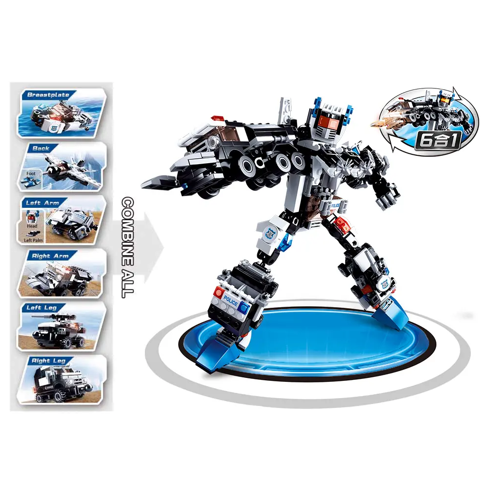 Sluban Police Car 3 | King of Special Police Building Brick Kit