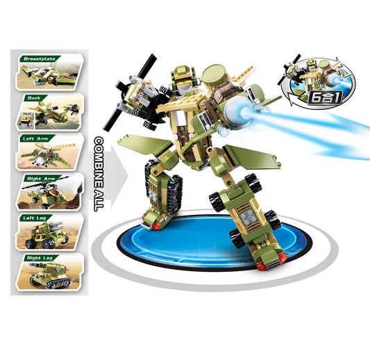 A boxed toy building block set l...
