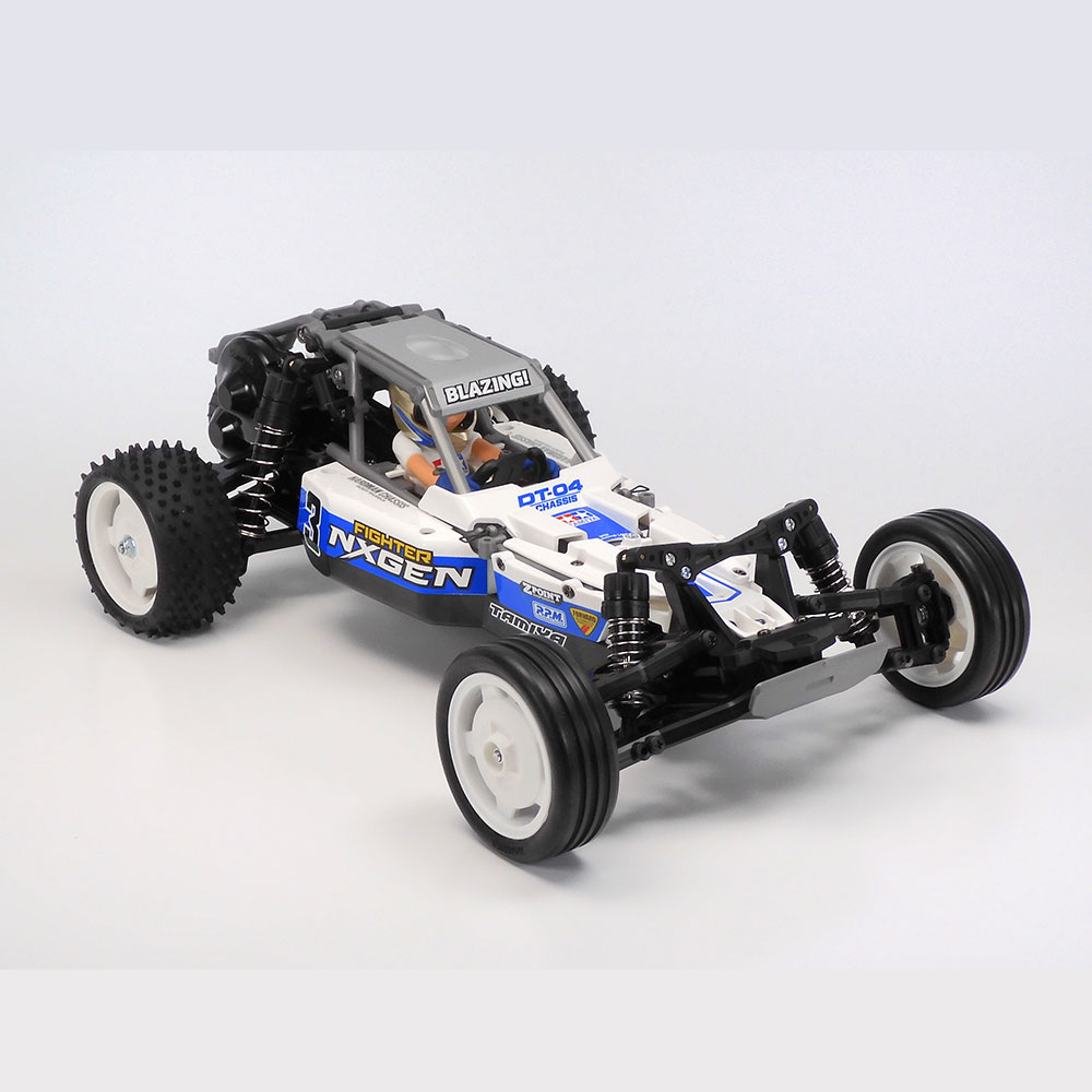 Tamiya Fighter Nxgen DT-04 RC Racer - 1/10 Scale