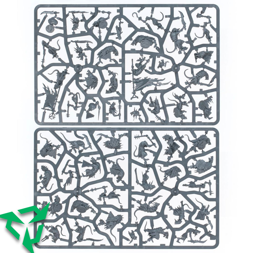 20x Skaven Clanrats - On Sprue (Trade-In)