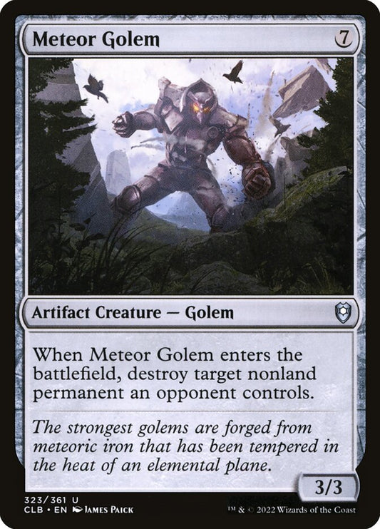 Meteor Golem - Commander Legends...