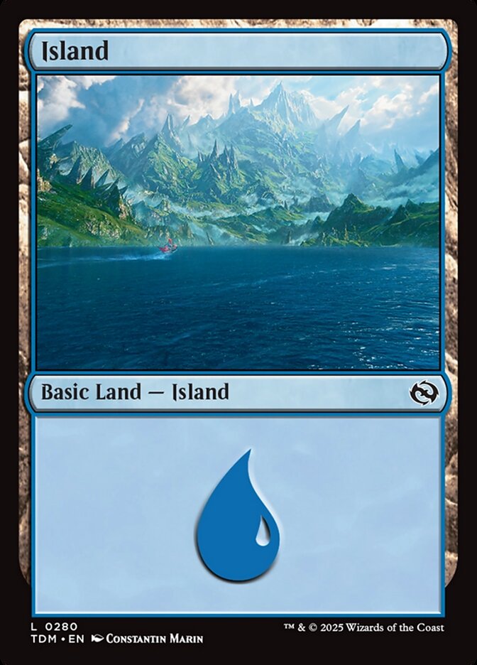 Island Tarkir Dragonstorm #280