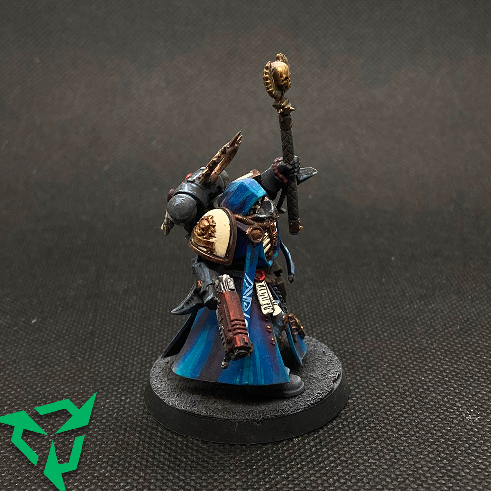 Charcharodons Space Marine Chaplain Preloved Miniatures