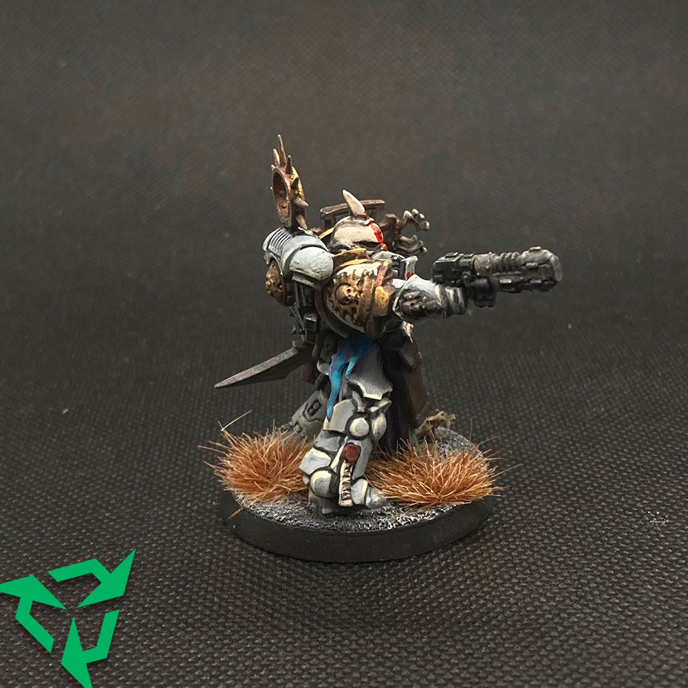 Charcharodons Lieutenant With Storm Shield Preloved Miniatures
