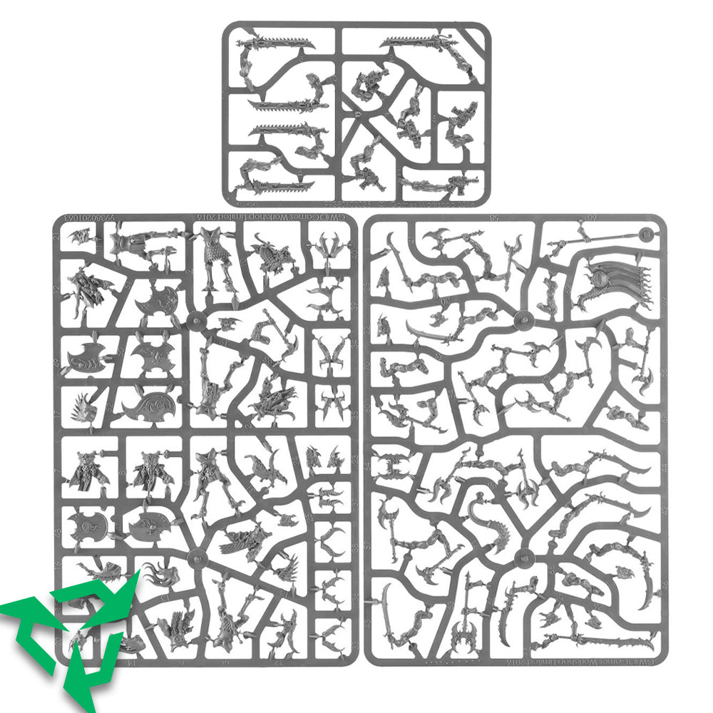 On Sprue Tzaangors + Upgrade Sprue