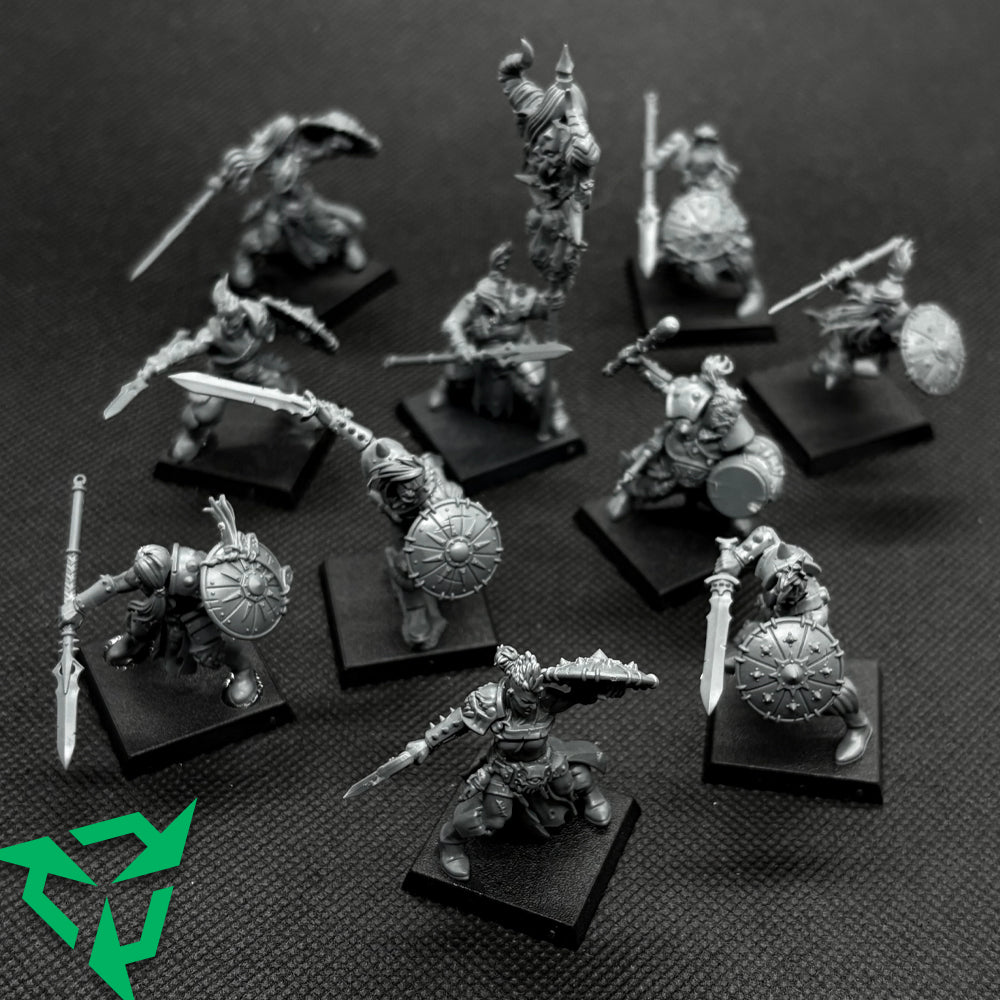 Assembled Darkoath Marauders