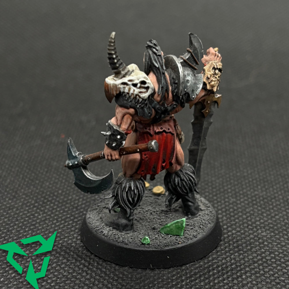 Pre Painted Warhammer age of Sigmar Darkoath Chieftain