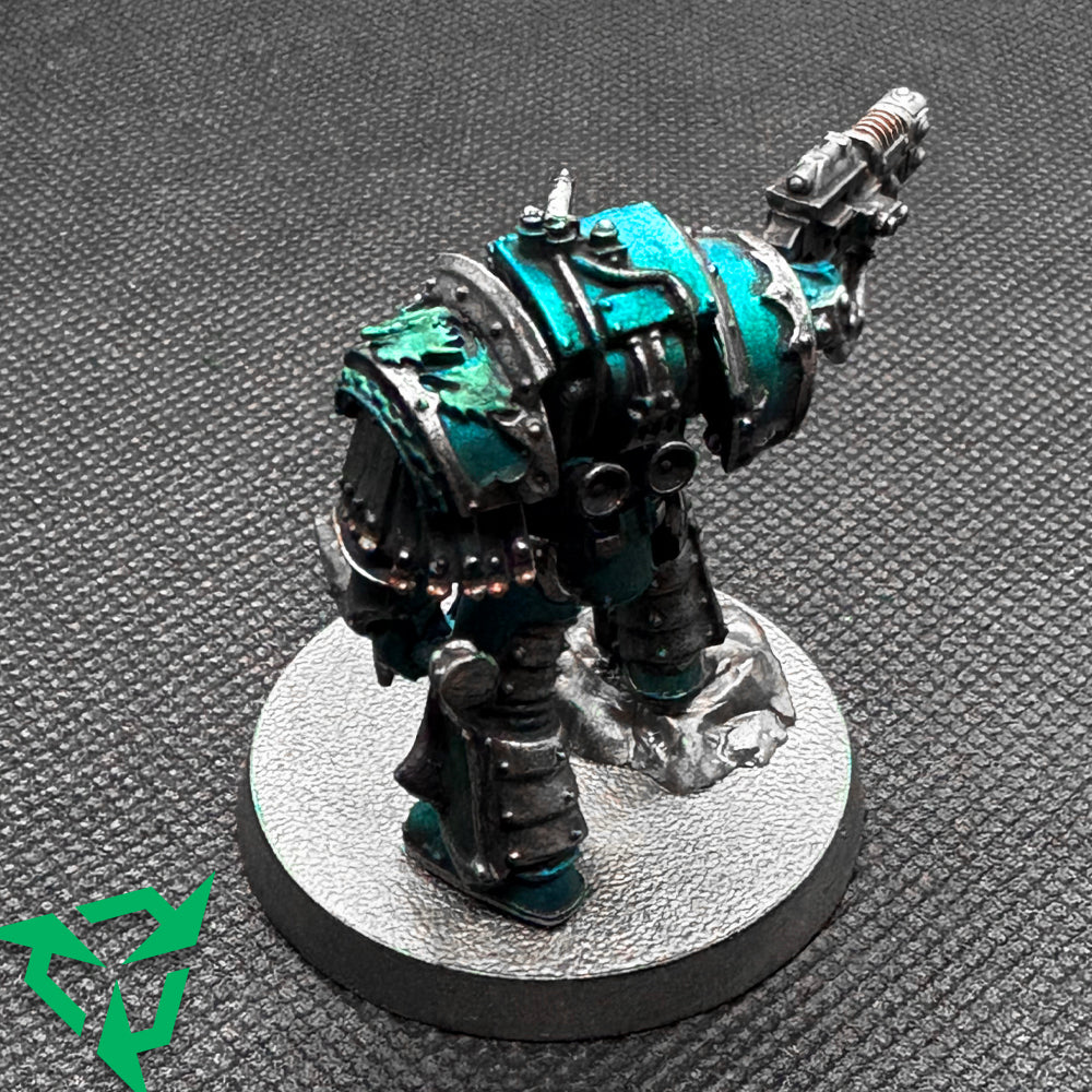 Painted Alpha Legion Cataphractii Praetor | Cheap Horus Heresy Mini