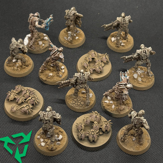 Part-Painted Textured Necron War...