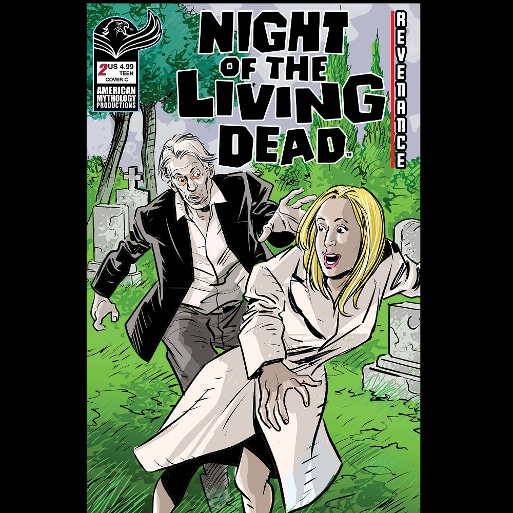 Night Of The Living Dead Revenance #2 from American Mythology Productions by S A Check, James Kuhoric, Giancarlo Caracuzzo with cover art C. The Dead shall rise...again. New alliances are formed and relationships are strained as the survivors struggle to find safe passage from the hell on earth unleashed around them.