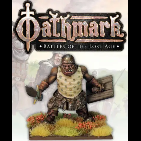 Oathmark Ogre 2 - Metal Miniature Blister