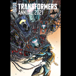 Transformers Annual 2021 from IDW written by Brian Ruckley and artist Alex Milne.