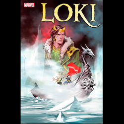 Loki #1 from Marvel Comics written by Dan Watters with cover by Dustin Nguyen.