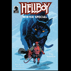 Hellboy Winter Special Yule Cat Onshot from Dark Horse Comics written by Matt Smith with art by Chris O'Halloran and cover art A.