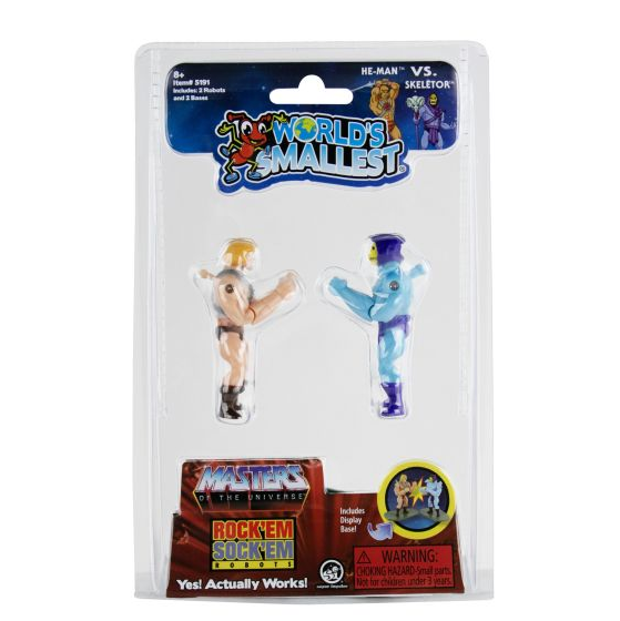 World's Smallest Masters of the Universe Rock ‘Em Sock ‘Em Robots